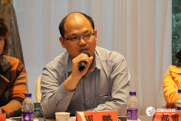 力信（江蘇）能源科技有限責(zé)任公司總裁助理、市場戰(zhàn)略部總監(jiān)周鵬