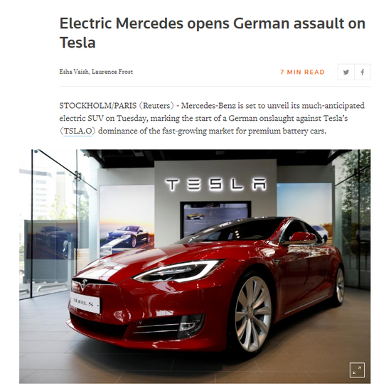 德系車(chē)廠紛紛布局電動(dòng)汽車(chē) 打響對(duì)抗特斯拉的反擊戰(zhàn)