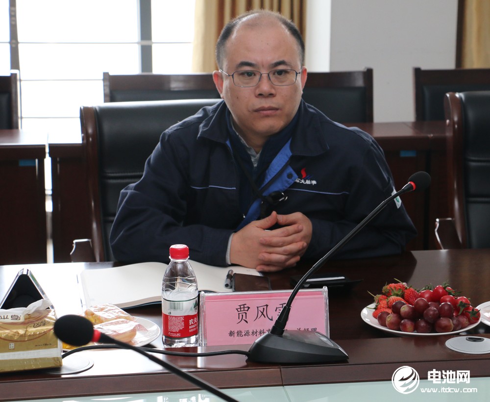 石大勝華新能源材料事業部總經理賈風雷