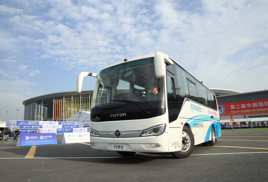 圖/福田氫燃料電池客車 圖/福田氫燃料電池客車