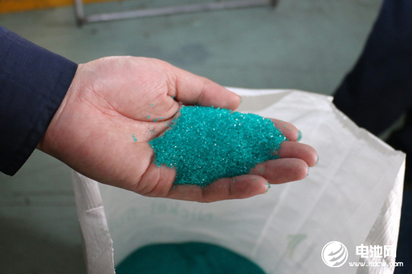 中國電池新能源產業鏈調研團參觀調研金川鎳鹽公司