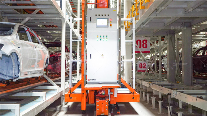 中鼎集成主導(dǎo)負(fù)責(zé)比亞迪西安工廠內(nèi)彩車身智能物流系統(tǒng)建設(shè)
