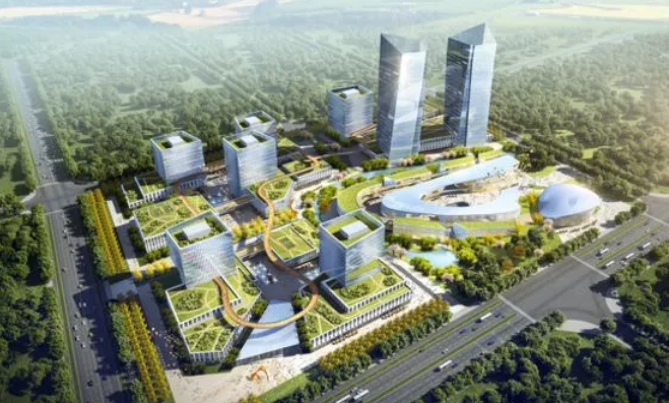 山東省濟青煙（萊西）國際招商產業園效果圖