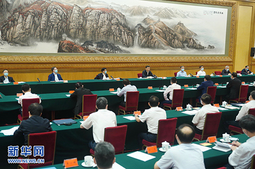 中共中央總書記、國家主席、中央軍委主席習近平在京主持召開企業家座談會并發表重要講話