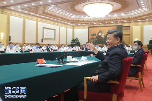中共中央總書記、國家主席、中央軍委主席習近平在京主持召開企業家座談會并發表重要講話