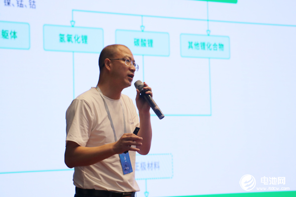 中國有色金屬工業協會鋰業分會秘書長張江峰