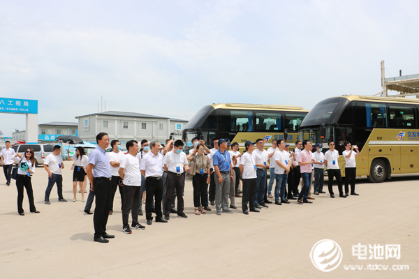 電池百人會企業(yè)家一行調研考察天能集團吉利長興整車生產(chǎn)基地