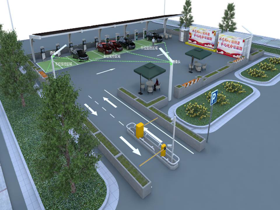 海南電網博鰲樂城智能電網綜合示范區光儲充一體化項目，圖片來源于動力源官網