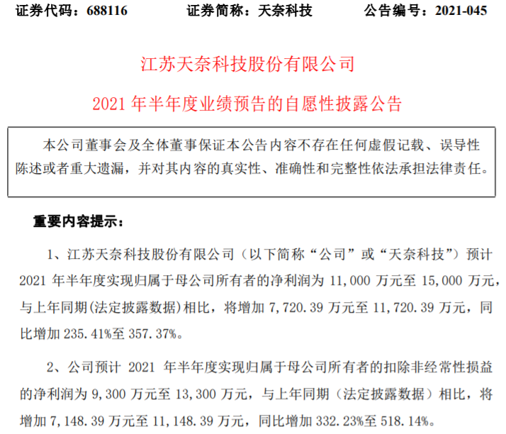 天奈科技 天奈科技