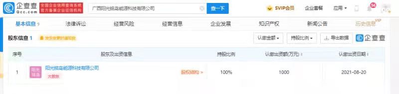 吉利科技在廣西成立新公司 經營范圍含能量回收系統研發等