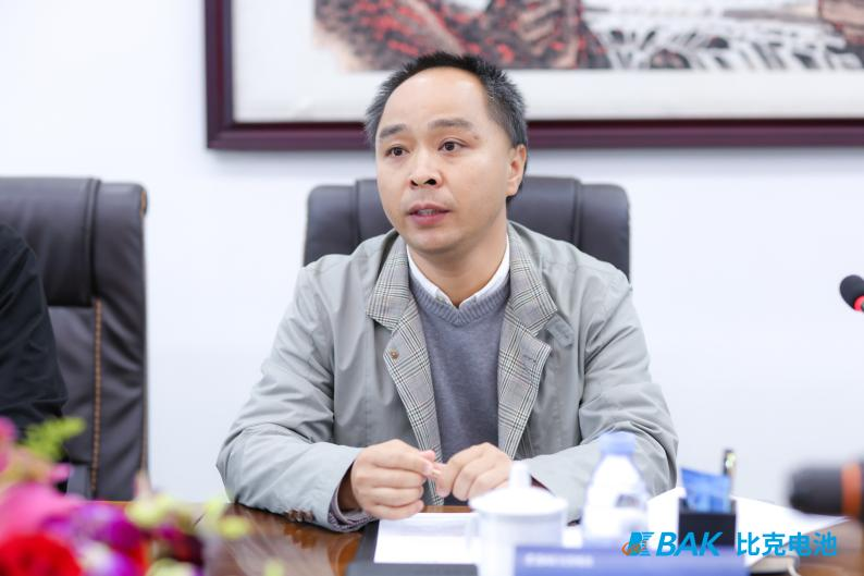 比克電池小動力產品開發負責人宋華杰