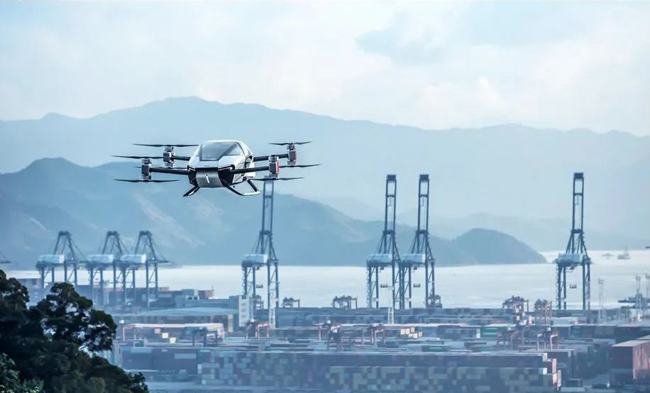 小鵬匯天飛行汽車(chē)旅航者X2實(shí)飛畫(huà)面 圖/小鵬汽車(chē)