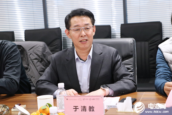 中關村新型電池技術創新聯盟秘書長、電池百人會理事長于清教 中關村新型電池技術創新聯盟秘書長、電池百人會理事長于清教