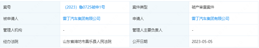 雷丁汽車集團(tuán)有限公司