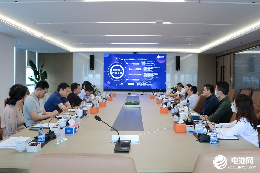 中國(guó)電池新能源產(chǎn)業(yè)鏈調(diào)研團(tuán)一行到訪貝特瑞