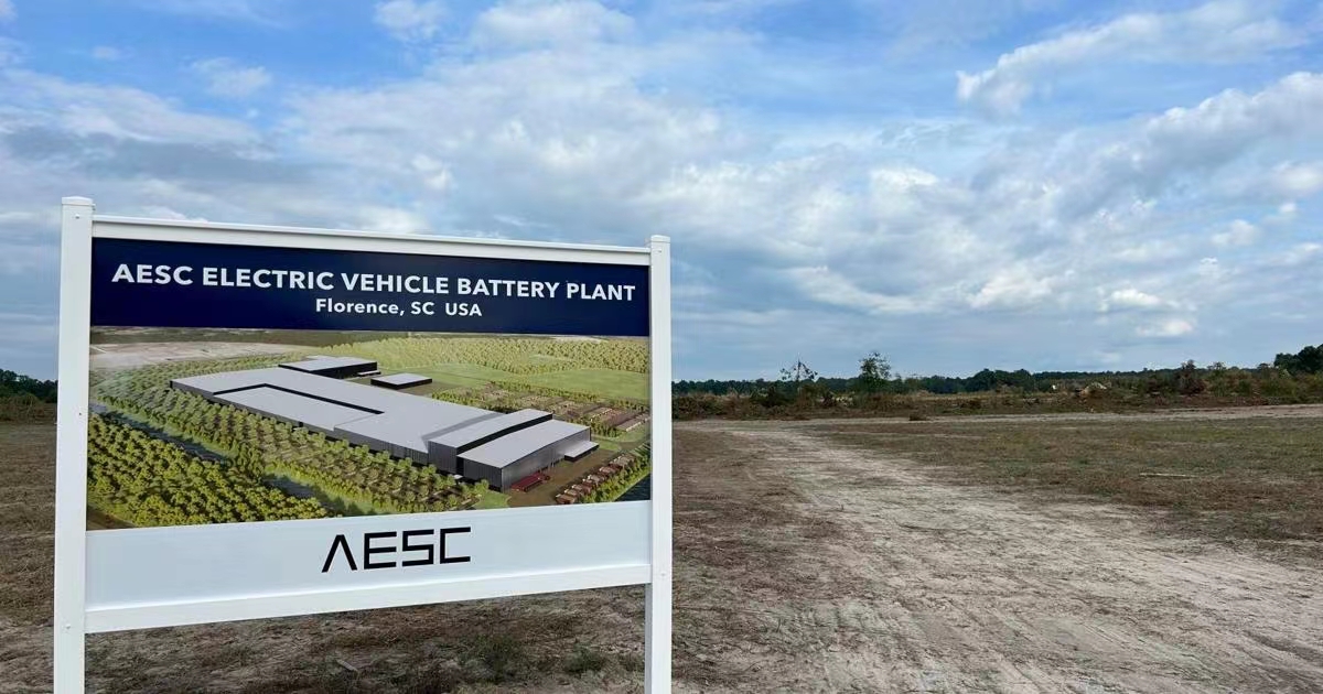 遠景動力南卡工廠廠址 圖/遠景動力 遠景動力南卡工廠廠址 圖/遠景動力