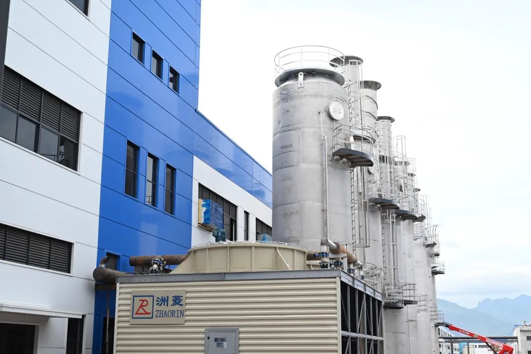 鵬輝能源衢州工業園一角 鵬輝能源衢州工業園一角