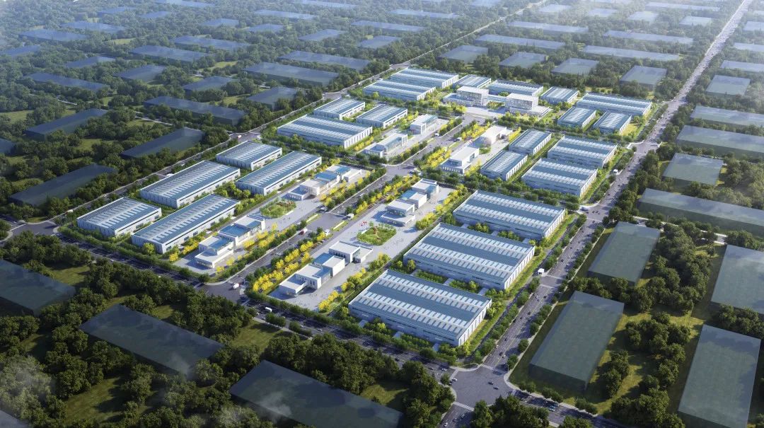 陜西氫能公司榆林氫能產(chǎn)業(yè)園（裝備制造）項(xiàng)目效果圖