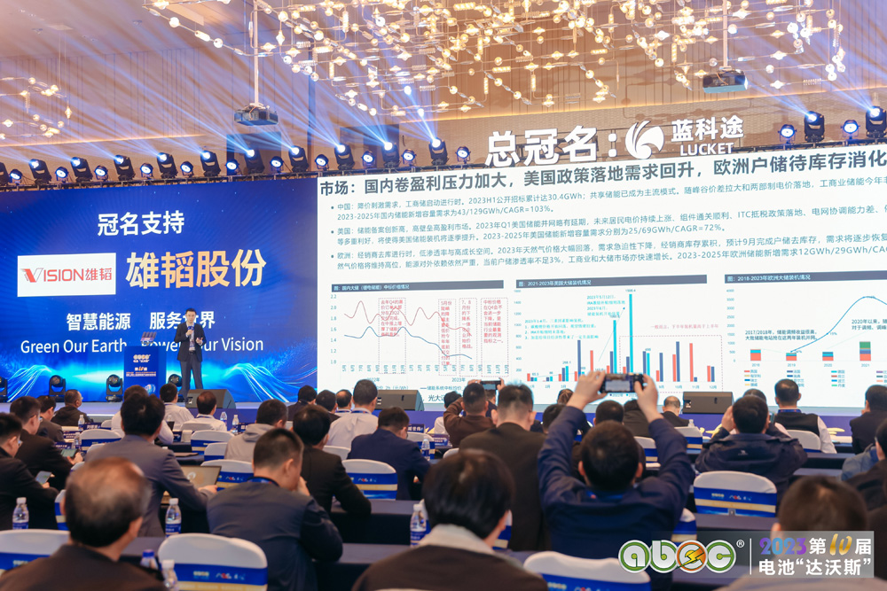 ABEC 2023 | 第10屆中國(深圳)電池新能源產業國際高峰論壇現場 ABEC 2023 | 第10屆中國(深圳)電池新能源產業國際高峰論壇現場