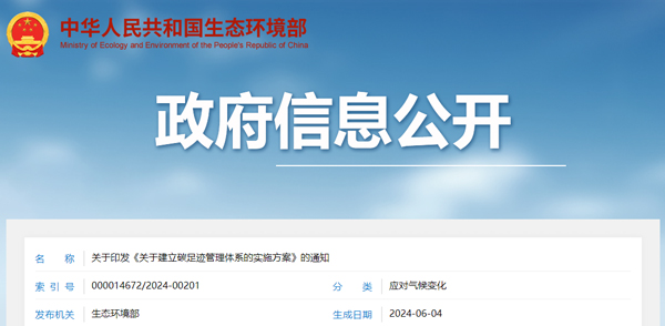 關(guān)于建立碳足跡管理體系的實(shí)施方案 關(guān)于建立碳足跡管理體系的實(shí)施方案