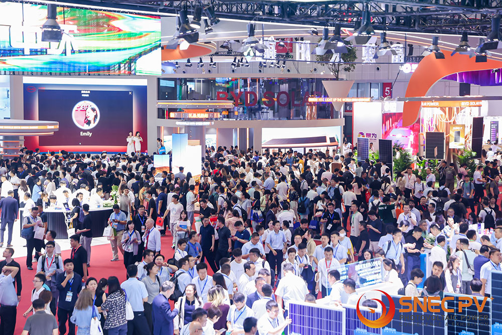 SNEC PV+2024國際光伏展覽會揭幕 全球超3600家企業參展