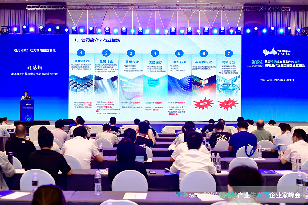  2024中國（無錫）鈉電池產業(yè)生態(tài)圈企業(yè)家峰會現場