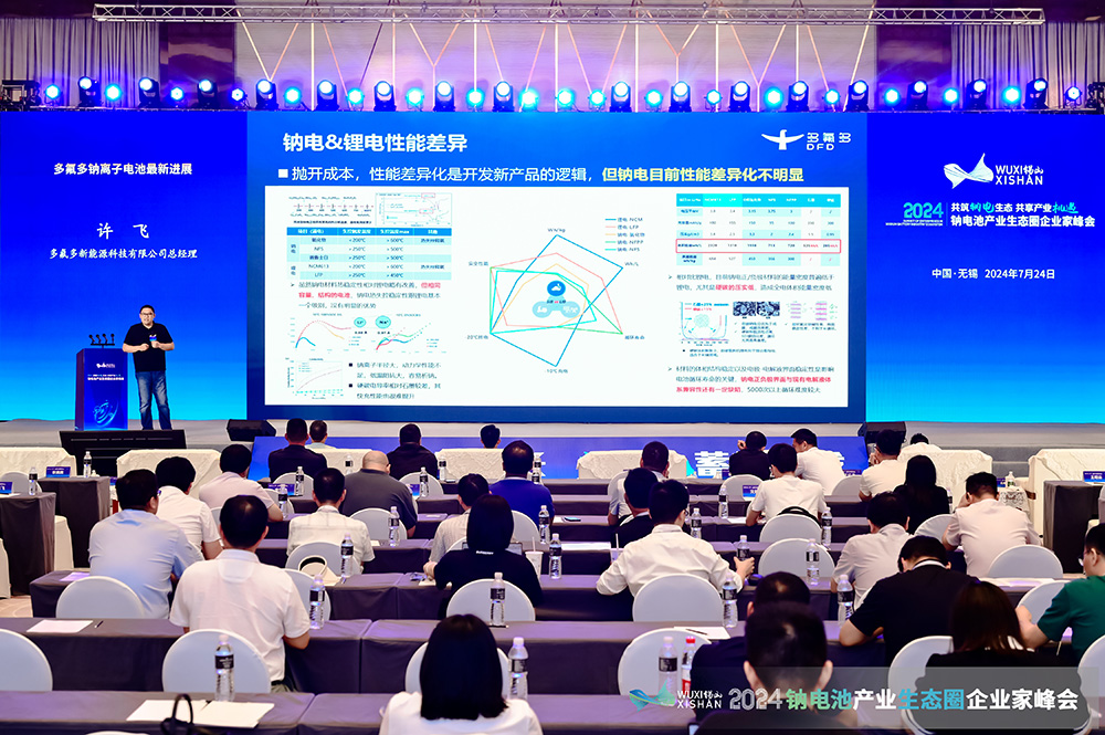  2024中國（無錫）鈉電池產業生態圈企業家峰會現場