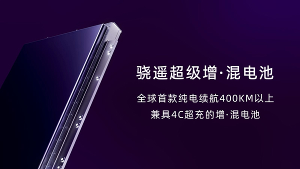 寧德時代驍遙超級增混電池:全球首款純電續航400公里以上兼具4C超充的增混電池 寧德時代驍遙超級增混電池:全球首款純電續航400公里以上兼具4C超充的增混電池