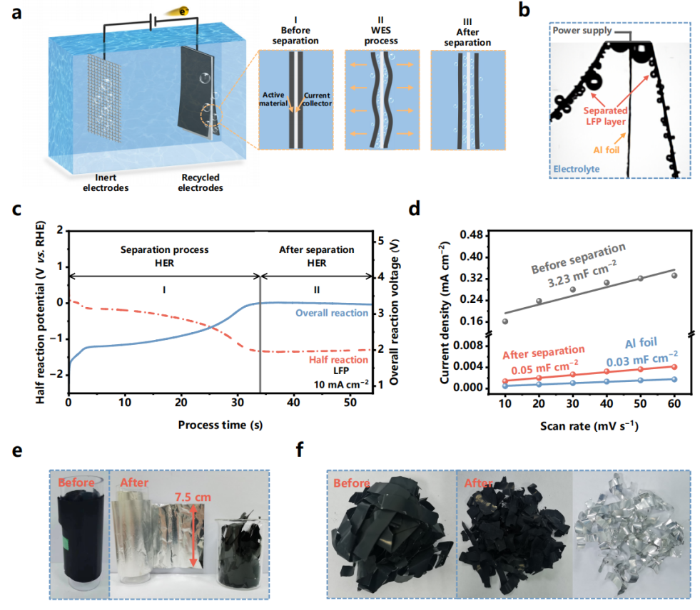 近100%金屬集流體回收率！鋰電池高效回收最新成果發布