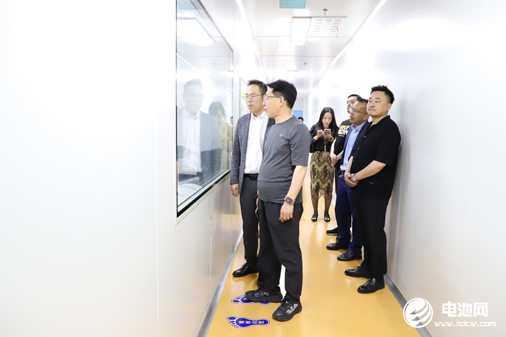 中國電池新能源產業鏈調研采訪團（安徽站）一行到訪格林泰