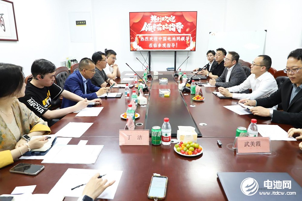 中國電池新能源產業鏈調研采訪團（安徽站）一行到訪格林泰