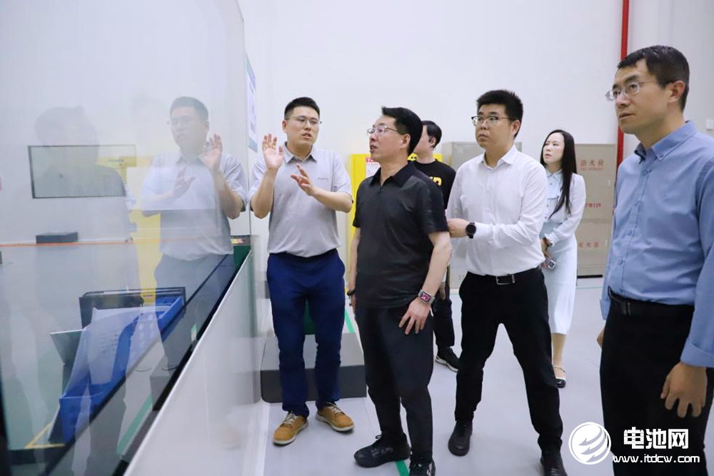 中國電池新能源產(chǎn)業(yè)鏈調(diào)研采訪團（安徽站）一行到訪安瓦科技