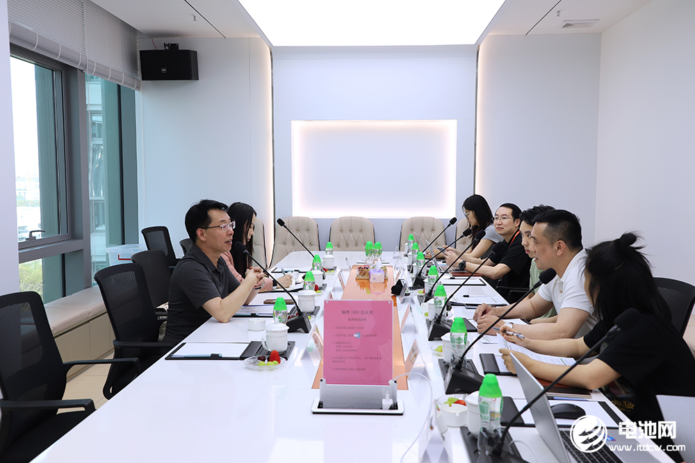 中國電池新能源產業(yè)鏈調研采訪團（廣東站）一行到訪立能派