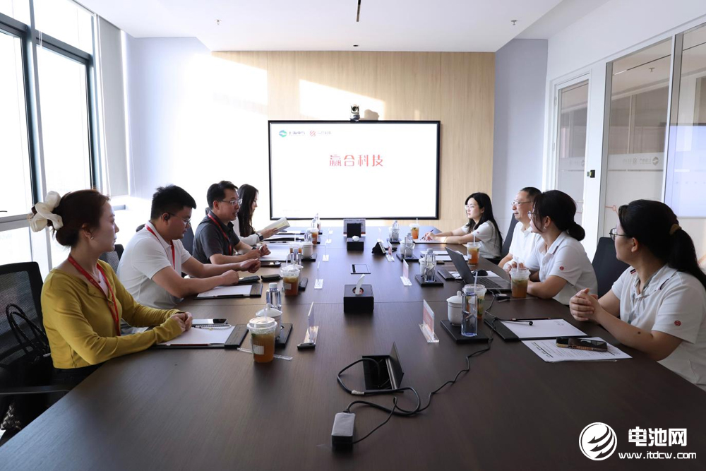 中國電池新能源產業鏈調研采訪團（廣東站）一行到訪贏合科技