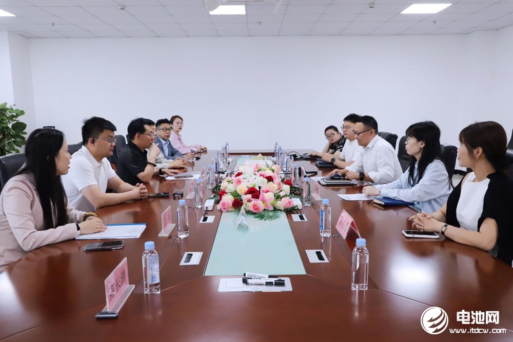 中國電池新能源產業鏈調研采訪團（廣東站）一行到訪微電新能源
