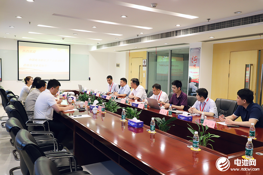 中國電池新能源產業鏈調研采訪團（廣東站）一行到訪聯合銅箔