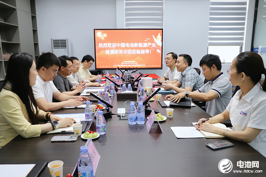 中國電池新能源產業鏈調研采訪團(廣東站)一行到訪毅領智能 中國電池新能源產業鏈調研采訪團(廣東站)一行到訪毅領智能